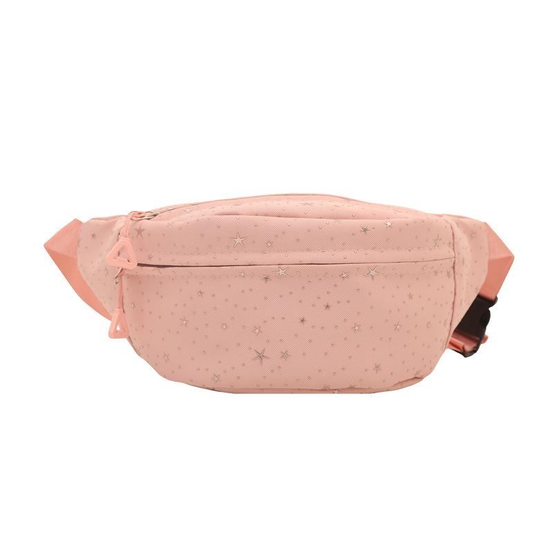 New Gypsy fanny pack, girl going out casual backpack, fashionable shoulder messenger bag, light breast bag, small bag.