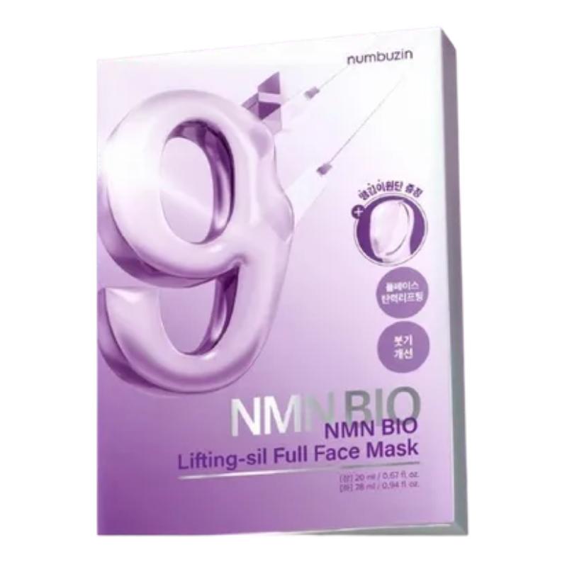

Numbersin #9 NMN BIO Lifting Full Face Pack 48ml (4 Sheets) 48ml 4pcs