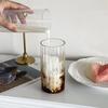 Clear Glass Cups Reusable Drinking Cup Iced Coffee Mug Summer Cold Water Bottle Cocktail Whiskey Beer Cups Flower Vases