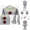 Fantasia Cosplay Pennywise Roupas de Halloween Material de Mistura de Algodão Cinza Para Homens e Mulheres