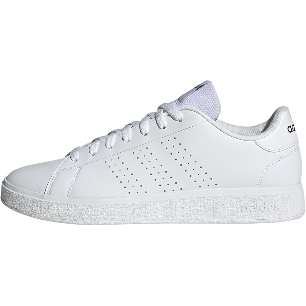 Adidas Advancourt Base 2.0 Unisex Sneakers White/White/Navy 23.5 cm Footwear