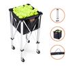 Tennis Ball Hopper Basket Teaching Tennis Ball Cart with Wheels 180 Balls