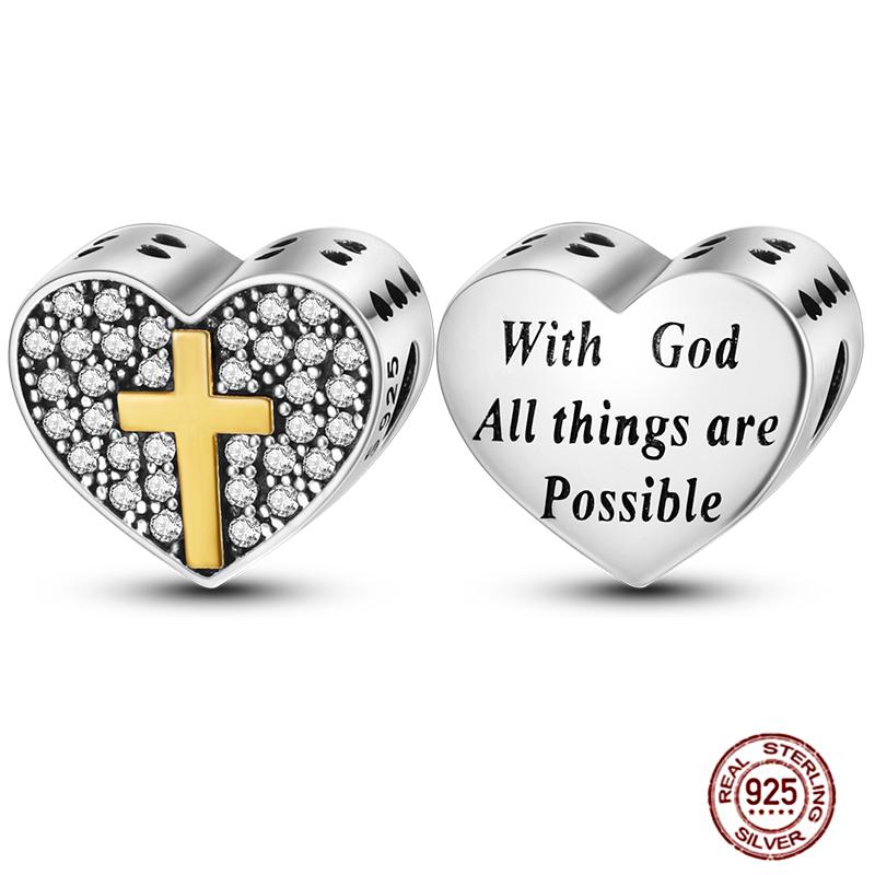 Rose Gold Yellow Charms Copper Sunflower Leopard Firefly Beads Fit Original Bracelet Luminous Charmdiy Jewelry Gift