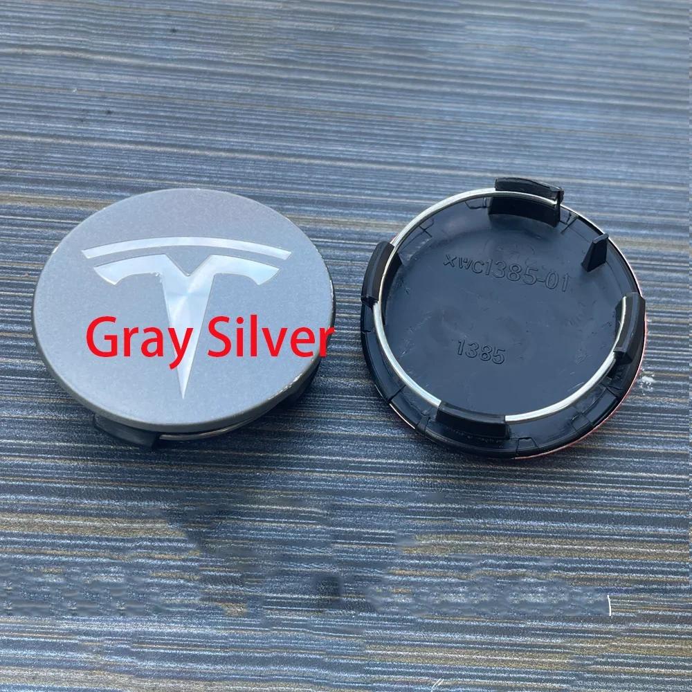 

4pcs 56mm Applicable to Tesla original wheel hub cover Model 3 Y S X wheel hub tire center cover logo 4pcs