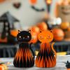 2Pcs Halloween Arrangement Props Super Cool Statue Festivals Halloween Decoration Pattern Cat Styling