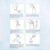 350ml/500ml Vaginal Clearner Graduated Pump Head Soft Nozzle Healthy Butt Vagina Cleaning Products Spray for Female
