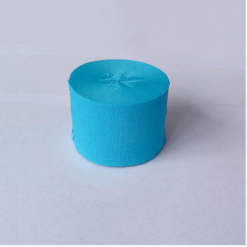 Crinkled Handmade Crepe Paper Roll for Kids' DIY Projects and Kindergarten Decor