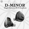 Single Dynamic Earphones Wired Earphones 10mm High Performance Moving Coil Unit Plug Detachable Recable USB Conversion Adapter Included Ear Monitor 3