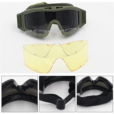 Lunettes coupe-vent à verres interchangeables Lunettes coupe-vent Lunettes d'extérieur Pour Cos