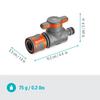 Gardena 18267-20 Quick Connector With Control Valve