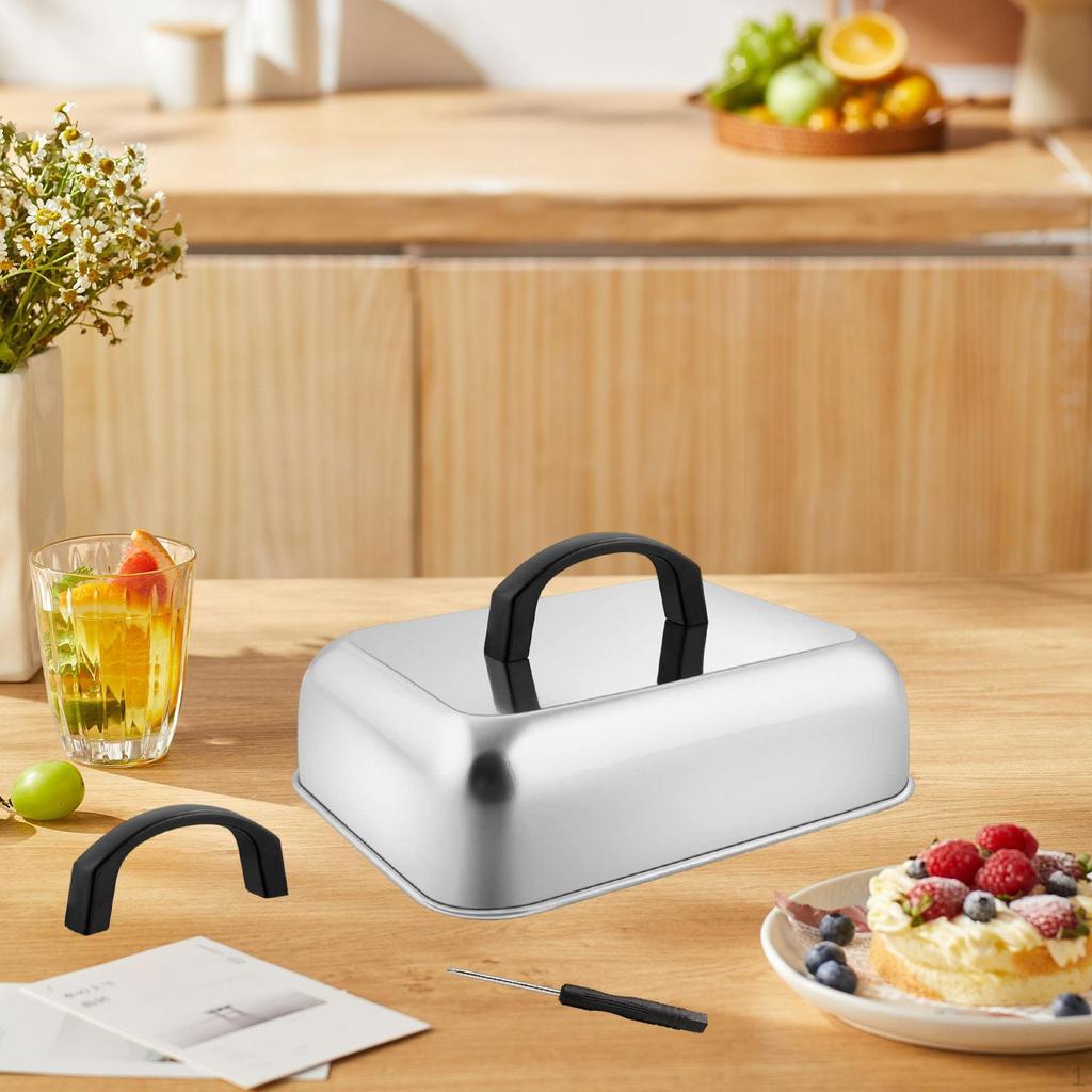 Basting Cover Designed for Griddles, Cheese Melting Dome And Steaming Accessory