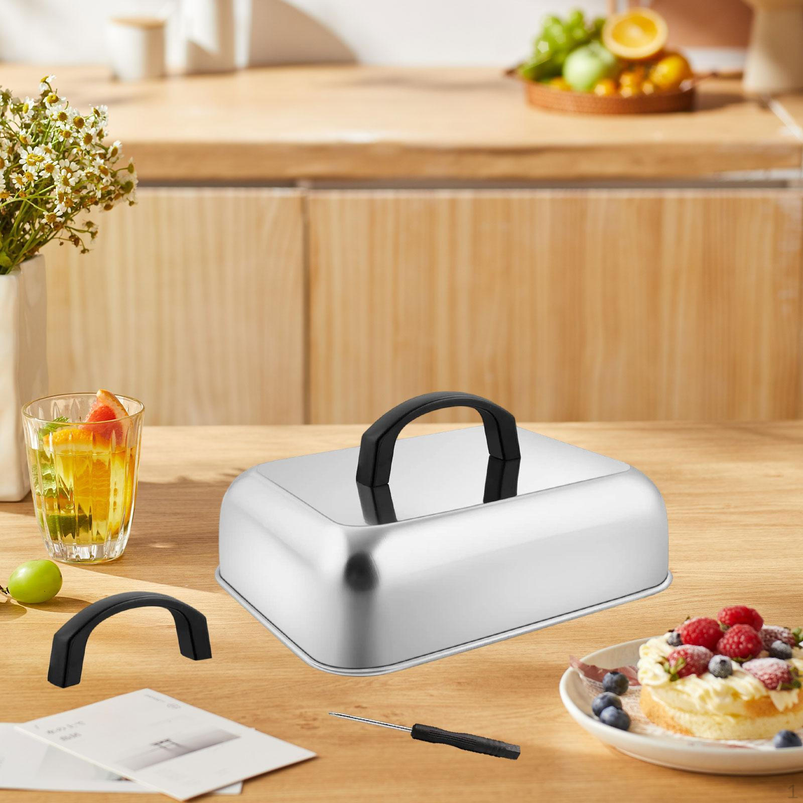 

Крышка для полива, разработанная для сковород-гриль, купол для плавления сыра и аксессуар для приготовления на пару S