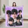 Love and Deepspace Sylus Game Blanket  Plush Vintage Warm Throw Blankets for Coverlet Autumn/Winter