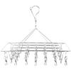 1 Pcs 30 Clip Aluminum Metal Sock Underwear Clothes Outdoor Airer Dryer Laundry Hanger Stainless Steel Wholesale