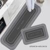 Anti-Slip Mat 1PCS Kitchen Mat Waterproof Non-slip Anti-Dirt Resistant Floor Mat Home Entrance Door Carpet Strip Set
