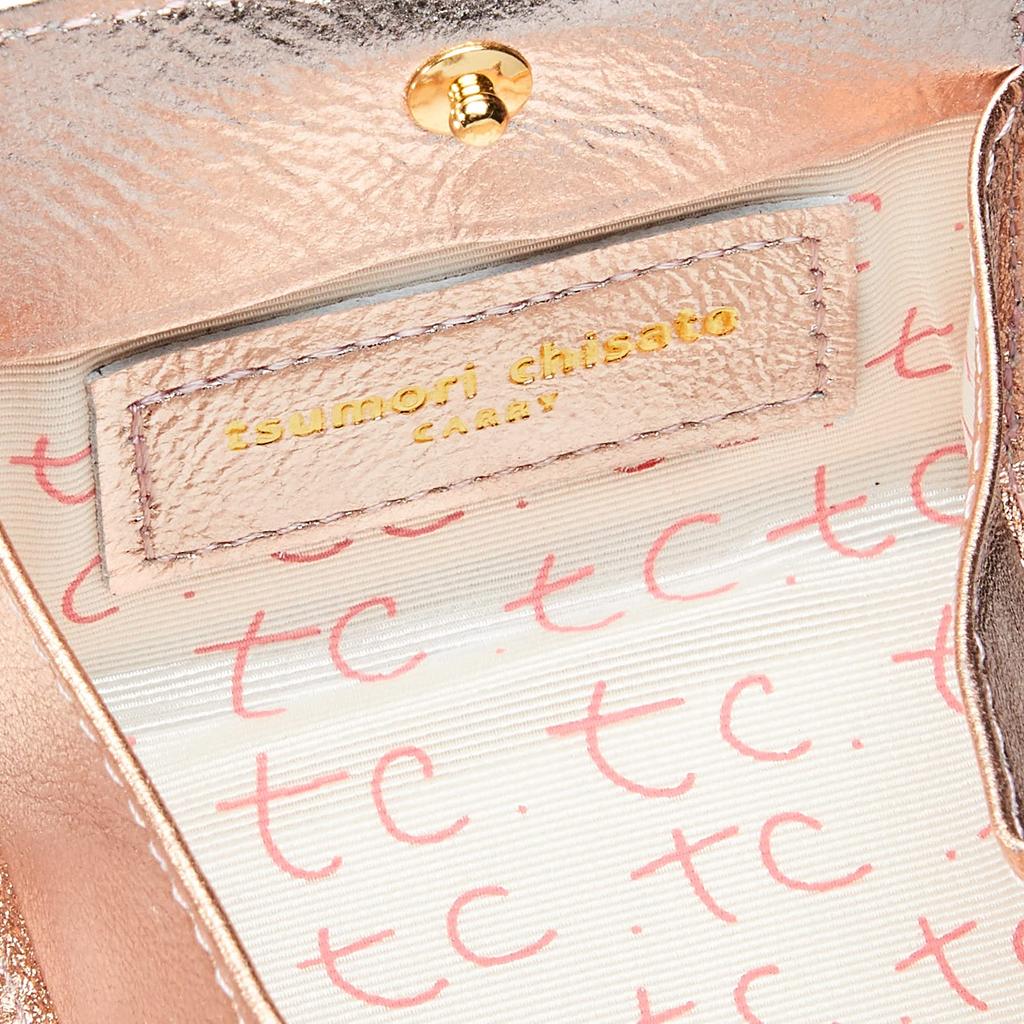 Tsumori Chisato New Multi-Dot Mini Wallet Coin Case Pink