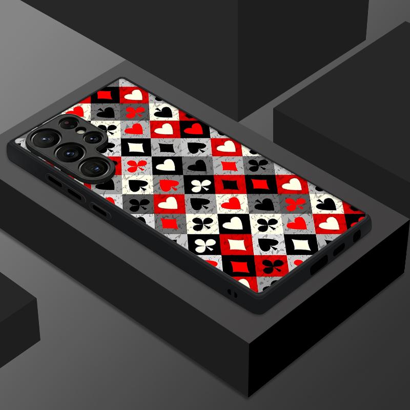 Magnetic For Magsafe Case For Samsung Galaxy S26 Ultra S25 Edge S24 S23 S22 Plus S21 FE Geometric Cloth Texture Hybrid Matte Cover