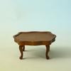 1:12 Dollhouse Miniature Vintage Lace Small Round Table Coffee Table Furniture Home Model Decor Toy Doll House Accessories