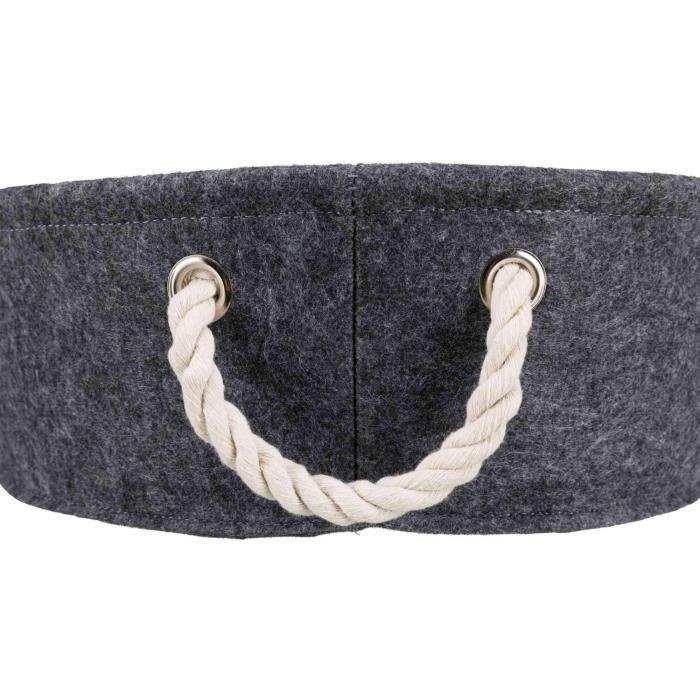 TRIXIE Panier pour chien - Ø37cm - Gris - Pour chien
