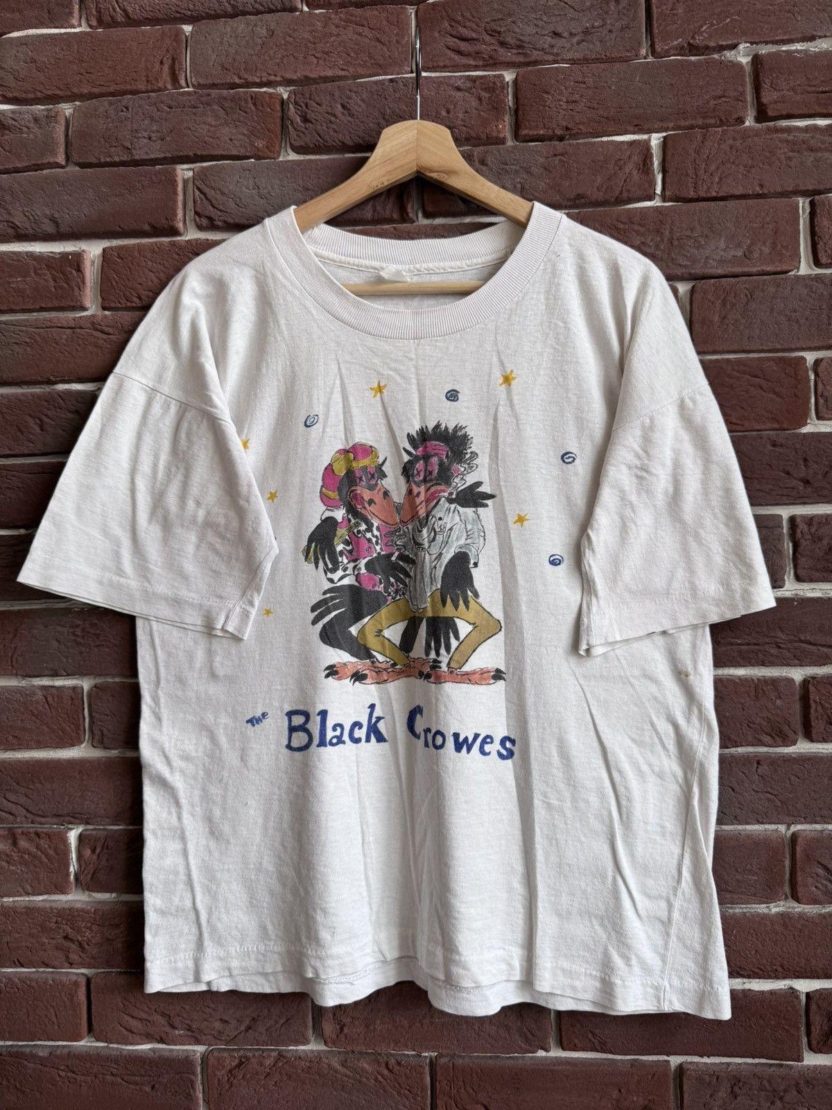 Vintage 90s The Black Crowes Rock Band T Shirt Grail white Unisex T-Shirt XXXL