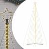 LED Christmas Tree 789 Warm White LEDs 476 Cm