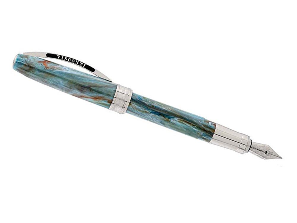 

VISCONTI Van Gogh Fountain Medium Self-Portrait Pen, светло-синий