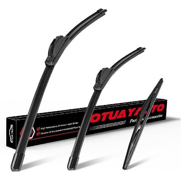 OTUAYAUTO 22"+22" Windshield Wiper Blades Replacement for Chevrolet Silverado 1500 2500 3500 1999-2006 2019-2024 Front Window Wiper Fit Factory