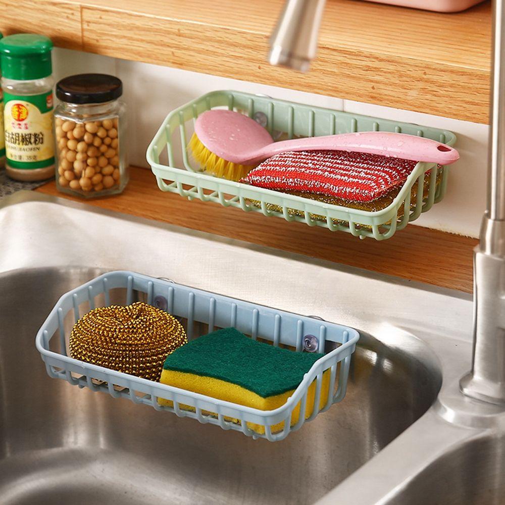 Bathroom  Holders Soap Holder Storage Rack Sponge Holder Drain Rack Sink Shelf Kitchen Accessories