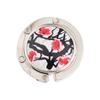 Oil Painting Style Crystal Portable Folding Table Hanger Table Bag Hook Desk Hooks Purse Holder