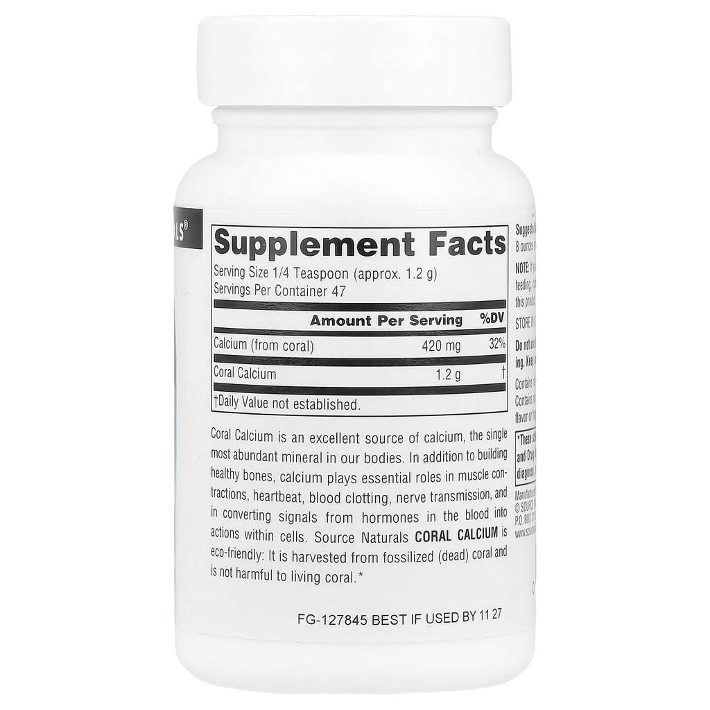 Coral Calcium Powder, 56.7G(2Oz)