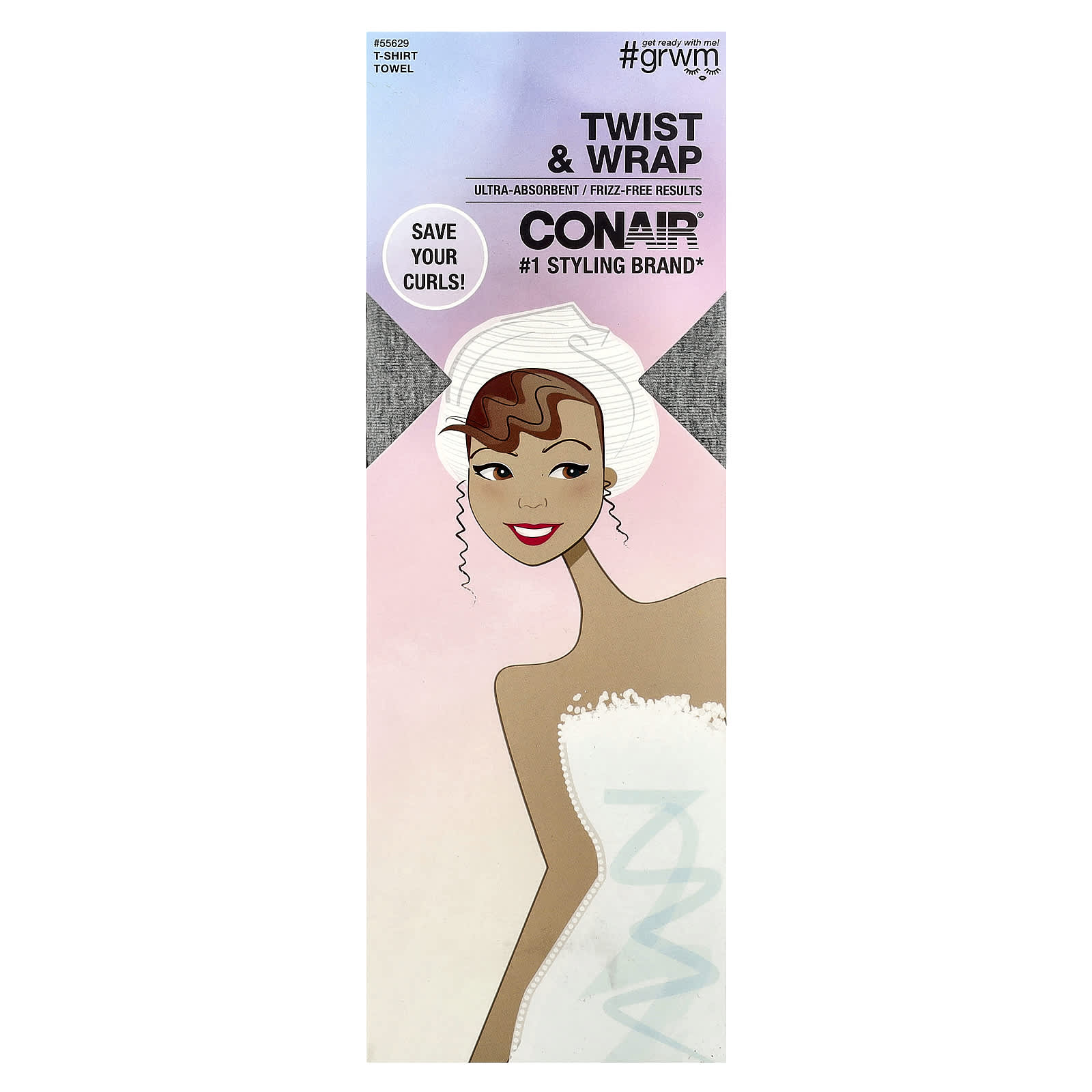 

Twist and Wrap Cotton Towel, 1 Towel