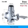 Dier Foot-Operated Toilet Squat Pan Flush Valve