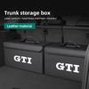 Lijk1 Car Trunk Organizer Box Toolbox Auto Interior Storage Accessories For VW Golf Polo GTI Scirocco ID.3 Passat Tiguan CC Jetta GTE