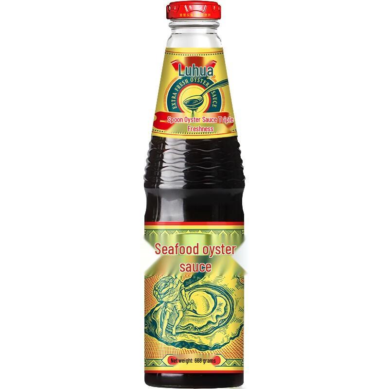 Luhua Seafood Oyster Sauce 668g (2-Pack)