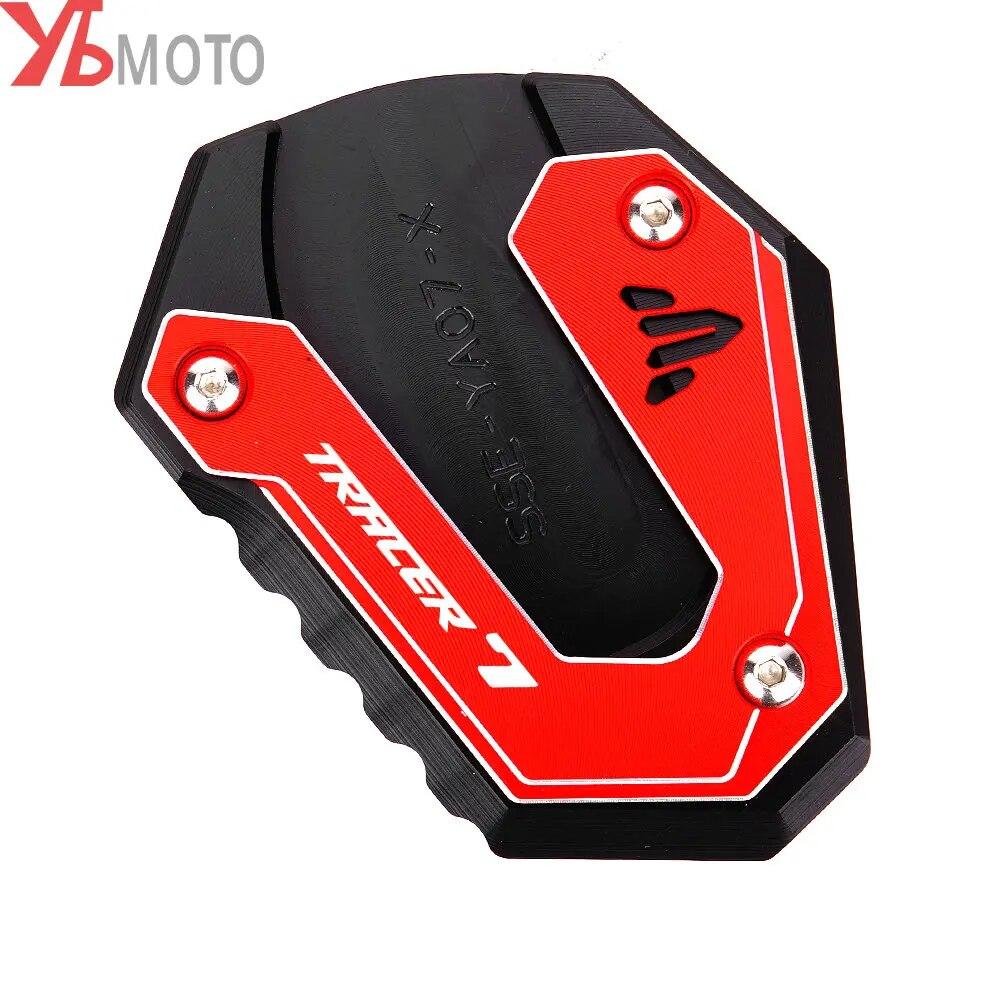 For YAMAHA Tracer 7 GT 2023 2022  Tracer 700 GT 2015- Tracer700/gt Accessories Side Stand Extender Kickstand Enlarge Pad