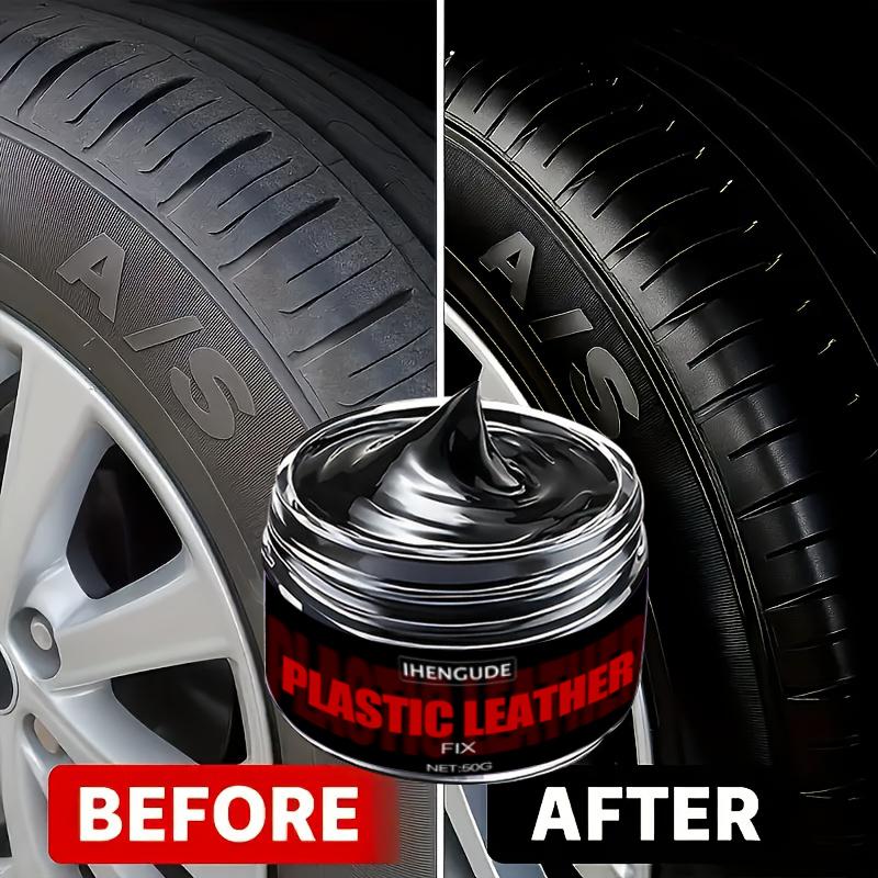 Kunststoffreparaturmittel für Autos, Aufbereitung von Innenverkleidungen im Auto, Wachsbeschichtung, Polieren und Restaurieren von Leder, Kunststoff und Gummi, Autopflegepaste