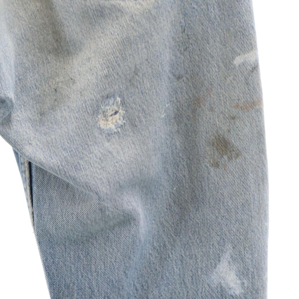 Levi's 80s vintage Tapered denim pants Wash blue jeans Women Used