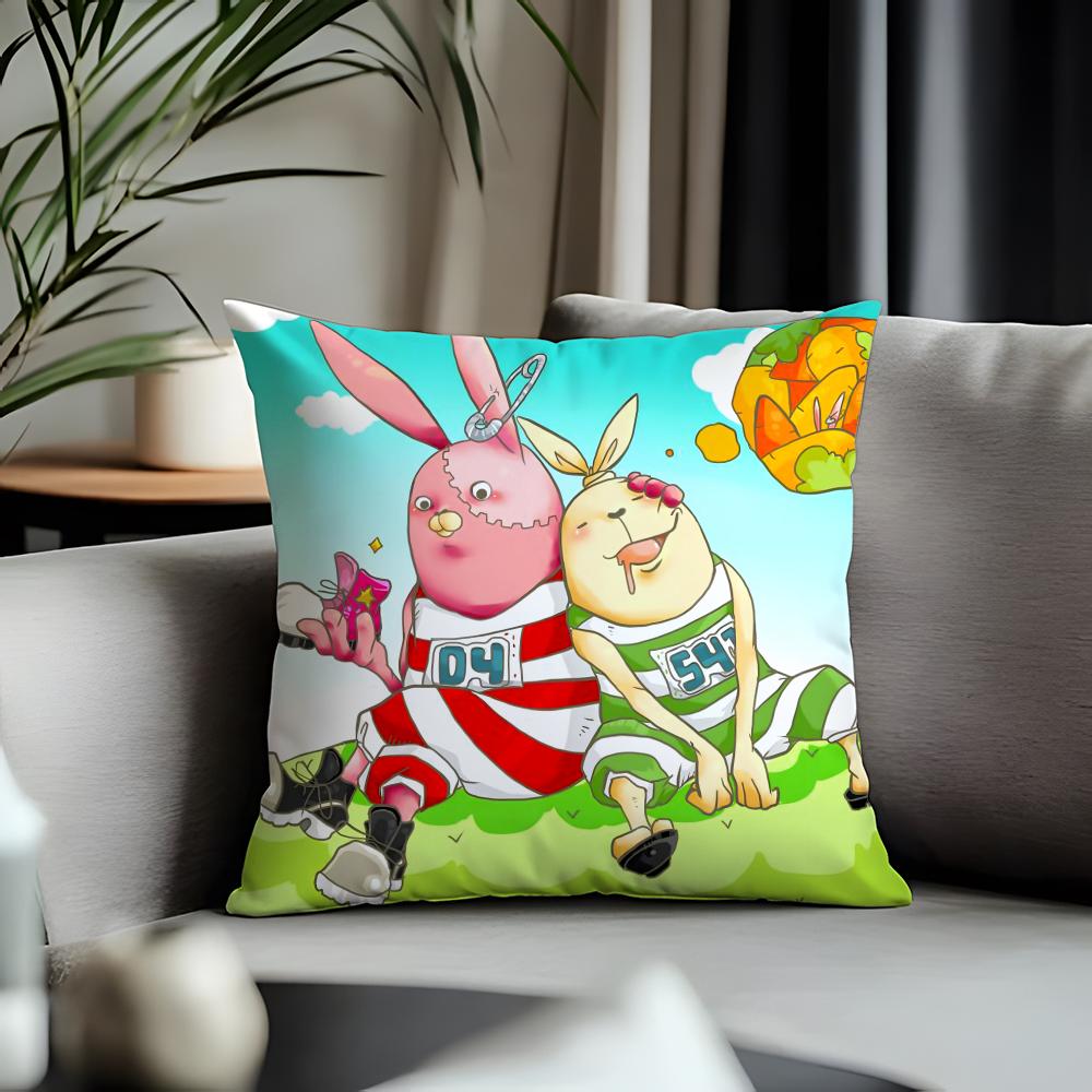 Trending Uusavichead Cushion Cover Antidustmite Pillowcase Invisible Zipper Silky Short Plush Sofa Cushion Cover