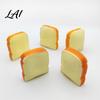 Sliced Bread Fidget Toys 1/2Pcs Simulated Toast Stress Relief Toy Squeeze Sensory Toy Soft Stretchy Fake Food for Kids Teens Adults Desk Reliever