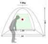 Golf Übungsnetz Indoor 2M Oxford-Stoff Golf Übungszelt Outdoor Garten Rasen Tragbare Golf Trainingsausrüstung Zubehör