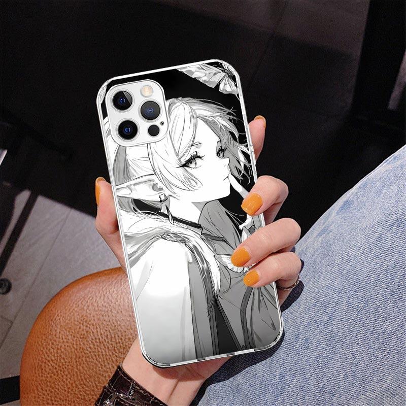 Frieren Beyond Journeys End Phone Case For iPhone 17 Air 16 Pro Max 16E 15 + 14 Plus 11 12 13 Mini 7 8 SE Gift Print Cover Funda
