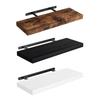 Floating Shelf for Wall Small Book Shelf Multipurpose Easy Installation Rustic for Farmhouse Bathroom Kitchen Bedroom Decor