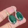 Faceted Zambian Emerald Earring 925 Sterling Silver Earrings Birthstone Earring Designer Jewelry Handmade Gemstone Earrings Gifts For Mother