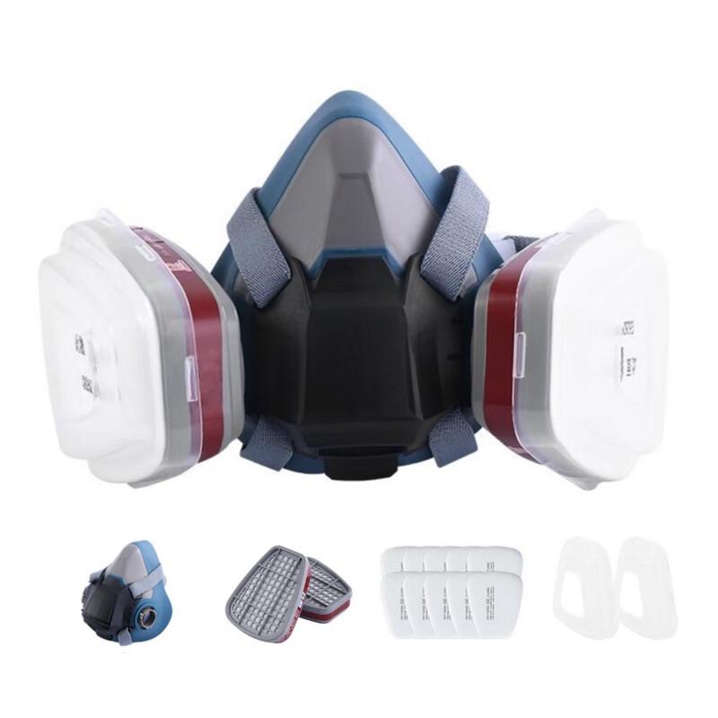 

Brangdy Half-Face Gas Mask 7-Piece Set Size 1