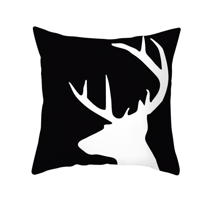 Geometryczny Nadruk Cyfrowy Poszewka na Poduszkę Skórka Brzoskwiniowa Nowoczesny Prosty Styl Poszewka na Poduszkę na Sofę Pokrowiec na Poduszkę Samochodową Dekoracja