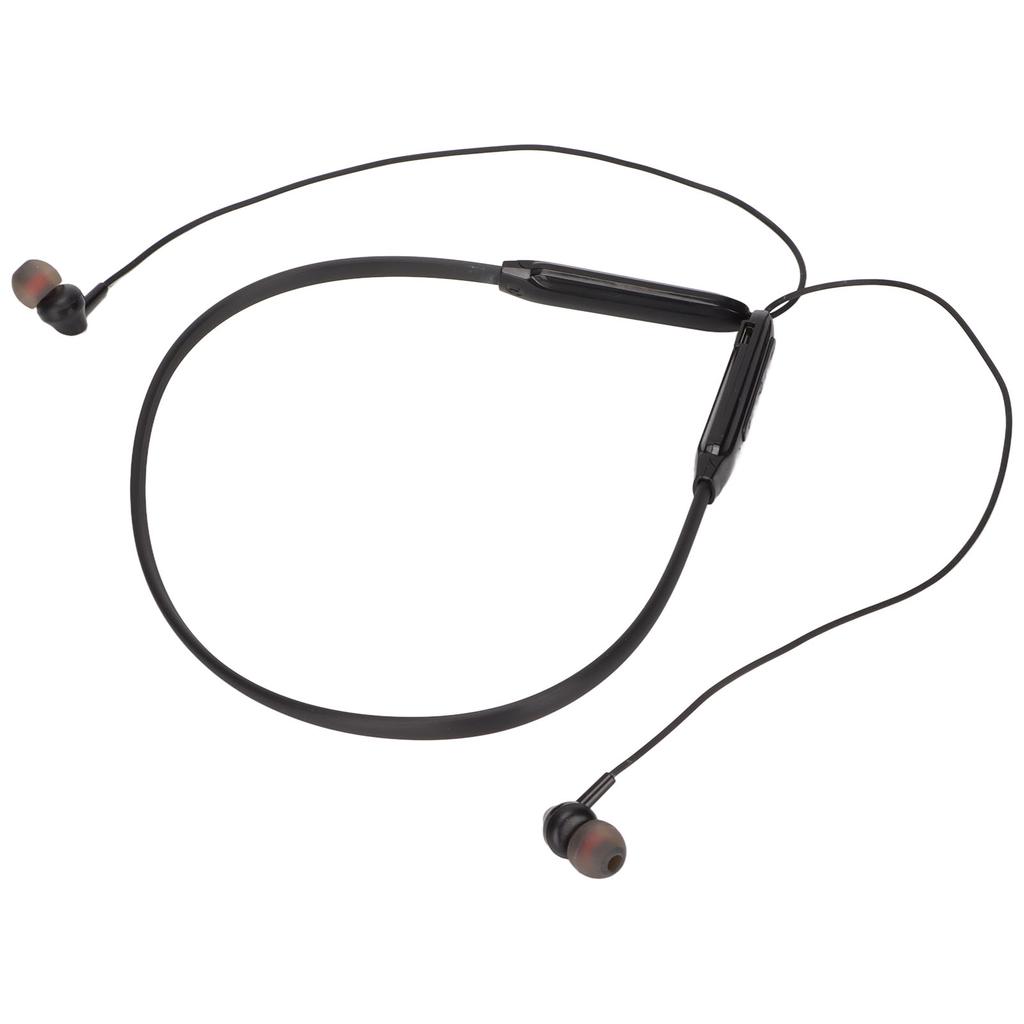 Neckband Bluetooth Headphone IPX7 Waterproof Noise Reduction Deep Bass Lightweight Wireless Sports EarphoneBlack