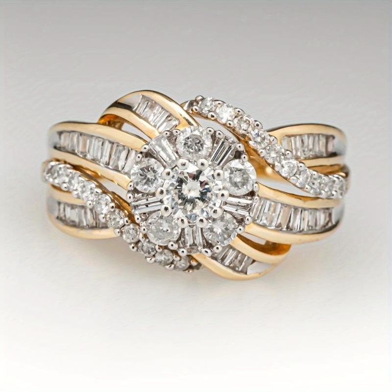 Luxurious, Elegant, and Timeless Rings for Women's Bridal Anniversaries, Christmas Gifts, and Casual Accessories