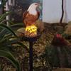 Waterproof Solar Eagle Garden Light Resin Ground Plug Lawn Lamps Garden Stake Light  Party