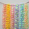 24Pcs Hawaiian Leis Faux Silk Flower Necklace Tropical Party Favor Beach Dance Leis Birthday Pool Party Decoration