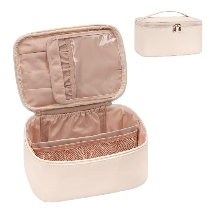 

Quality Large Capacity Travel Toiletry Bag Waterproof Cosmetic Case Portable Makeup Organizer Box Women Handbag Storage Pouch